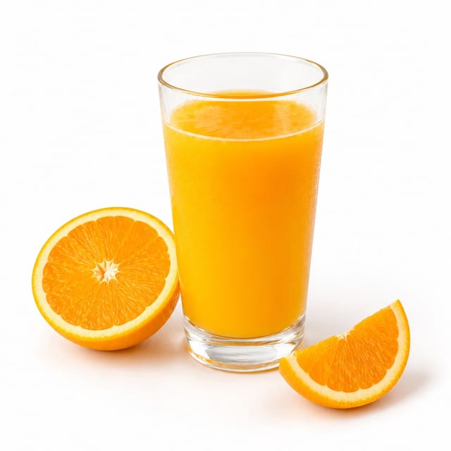 Fresh Squeezed OJ.