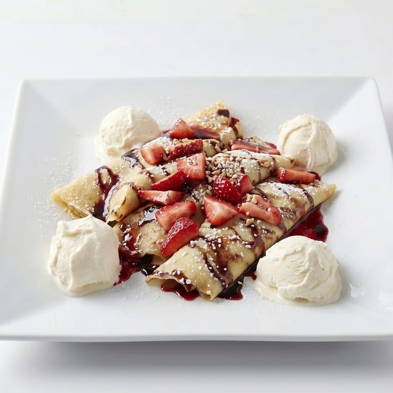 Indulge in Our Crepes