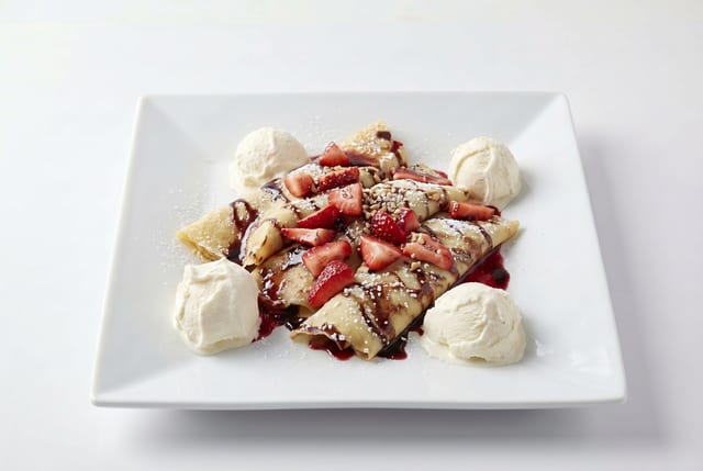 Chocolate Strawberry Crepes