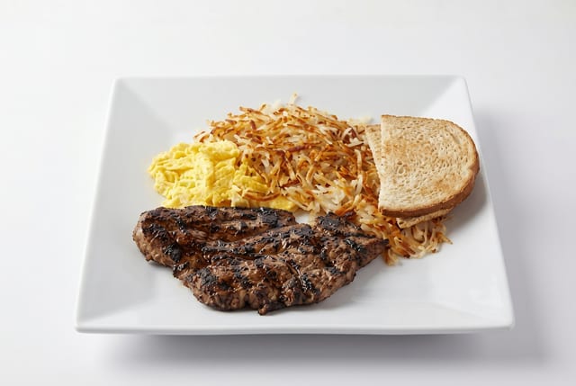 Steak & (2) Eggs