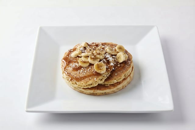 Banana Walnut Pancakes