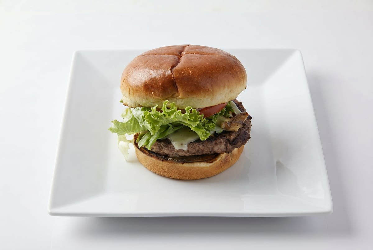 Mushroom Swiss Burger